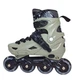 Детские раздвижные ролики для начинающих Scale Sports LF 605 с защитой и шлемом, колесаа PU, размер 33-37, Серые - изображение 4