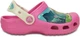 Кроксы детские, сабо для девочек Crocs Kids CC FrozenFever Clog K, размер 33-34, стопа 21-22см Розовый - изображение 3