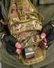 Рюкзак слінг Silver Knight мультикам тактичний однолямковий рюкзак 5л ВТ6746 - зображення 6
