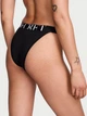 Женские трусики Victoria's Secret (29595885161) Exploded Logo Cotton 90s Brief XS черные - изображение 2