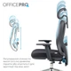 Крісло офісне OfficePro Aero OC490B Black - зображення 15