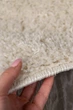 Прикроватный коврик в спальню Shaggy Cream 40х60 см мягкий ковер для спальни молочный - изображение 2