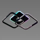 Люстра светодиодная с музыкальной колонкой и RGB подсветкой для спальни и детской VALESO YZD1272 - изображение 7