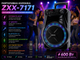 Колонка с микрофоном ZXX-7171 / Акустическая переносная колонка 600Вт 12" 35х30х54см zxx EUMAX6406 Чорний EUMAX6406 - зображення 1