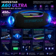 Колонка Bluetooth Hopestar A60 Ultra 450 Вт с микрофоном RGB, IPX6, 30000 мАч Hopestar M17516 Черный M17516 - изображение 2