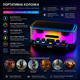 Портативная колонка Bluetooth с подсветкой RGB Bluetooth 5.0, Type-C. No name As-2636 Черный As-2636 - изображение 1
