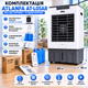 Кондиционер климатический напольный охладитель воздуха ATLANFA AT-L05A 60L 250W с аккумуляторами мобильный испарительный кулер воздухоохладитель холода для дома и офиса - изображение 2