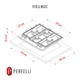 Варочная поверхность PERFELLI PERLA M60C NERO - изображение 2