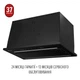 Витяжка повновбудована PERFELLI DESIGN FILINI 5 NW NERO SILENZIO - изображение 11