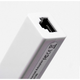 Адаптер USB Ethernet RJ45 білий мережевий LAN перехідник для ноутбука ПК та інтернет кабелю - зображення 5