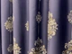 Комплект готовых штор VR-Textil с вышивкой гладью № 2056ш Синий 150х270 см 2шт (33-1063) - изображение 8