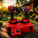 Аккумуляторный набор Krafftec PRO 2в1 96V 8Ah шуруповерт ударный и гайковерт с кейсом - изображение 9