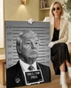 Стильна картина для офісу та кабінету «Картина з Дональдом Трампом» - 30х40 см - изображение 3