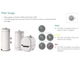 Картриджний фільтр-насос Intex 26634 (9463 л/год) C2500, картридж типу В, чиста вода без забруднень, білий - зображення 7