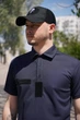 Тактическая футболка-поло Coolpass (60)-синяя - изображение 1