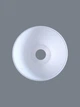 Плафон для люстры стеклянный белый абажур для потолочных и подвесных светильников Е27 - изображение 3
