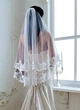 Вишукана двоярусна весільна фата Light ivory Lady Solomia СE-106 - изображение 1