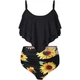 Жіночий купальник FS Black Sunflower XL Чорний (9726) - зображення 6