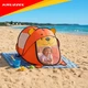 Дитячий пляжний намет Kruzzel Ведмедик POP UP саморозкладний, сітчасті вставки 180 x 95 x 82 см + чохол (27666) - зображення 3