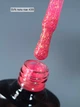 Гель-лак SVN color gel polish № 439 рожевий з блискітками 10мл - зображення 6