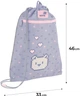 Набір Kite Lovely рюкзак + пенал + сумка для взуття Сірий (SET_K26-531M) - зображення 15