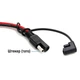 Коннектор SAE 2-контактный разъем штекер SAE 12AWG с рамкой - изображение 4