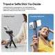 Тримач для телефону штатив Ulanzi MA89 MagLock Phone Holder Tripod Black - зображення 5