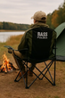 Складаний рибальський стілець Bass Polska зі спинкою до 150 кг темно-зелений - зображення 6