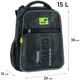 Набір Kite Board рюкзак + пенал + сумка для взуття Чорний (SET_K26-531M-2) - зображення 4