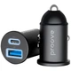 Автомобільний зарядний пристрій (Type-C + USB) Proove Tiny Power 30W - зображення 3