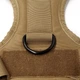 Шлейка для собак Tactical K9, металева пряжка фастекс і система MOLLE, М (62-84 см) Коричневий (271М-KHAKI) - зображення 6