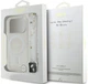 Чохол Guess IML Glitter Pearl Strap MagSafe для iPhone 17 Pro Прозорий  (GUE004918) - зображення 8