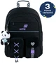 Набір Kite Panda Love рюкзак + пенал + сумка для взуття Чорний (SET_K26-584M-2) - зображення 2