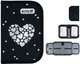 Набір Kite Black & Silver рюкзак + пенал + сумка для взуття Чорний (SET_K26-556M-2) - зображення 16
