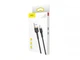 Кабель Baseus Cafule Series Cable USB to Lightning 1.5A 2m CALKLF-CV1 Gold-Black - изображение 5