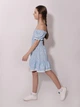 Сукня для дівчинки підлітка 140 Блакитний POLIN LINE (731172-140) - зображення 2