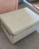 Великий органайзер для зберігання речей 50×40×33 см Білий у сіру полоску - зображення 8