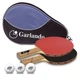 Набор для настольного тенниса Garlando Tempest 2 Bats 3 Balls Red/Black (1073-931865) - изображение 1