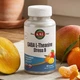 Аминокомплекс для спокойствия и концентрации KAL GABA L-Theanine Stress B 100 пастилок со вкусом манго и мандарина - изображение 1