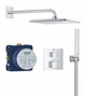 Душова система прихованого монтажу Grohe Grohtherm Cube з Rainshower Mono 310 Cube (34868000) - зображення 1