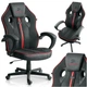 Fotel gamingowy Sofotel Master 242701 Black-Red (5903890632182) - obraz 4