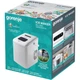 Льдогенератор GORENJE, 1.8 л, 120 Вт, переносной льдогенератор с ручкой, белый льдогенератор, генератор льда - изображение 4