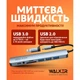 Переходник USB HUB 8в1 WALKER WHUB-53 с разъемом USB/Type-C grey - изображение 4