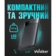 Power Bank WALKER WB-615 10000mAh black - зображення 6