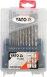 Набор кобальтовых сверл по металлу YATO YT-41604 Co-HSS 1-10 мм 19 шт - изображение 2