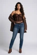 Корсет-топ 1100м103 шоколад one size - зображення 6