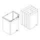 Поглатитель отработанных чернил (1749772) для Epson EcoTank L1210 / L1230 / L1250 / L3100 / L3110 / L3150 / L3160 / L3210 / L3250 / L3260 / L3270 / L3280 / ET-1810 / ET-2710 / ET-2720 / ET-2810 / ET-2820 - изображение 4