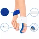 Ортопедический корректор Hallux Valgus для большого пальца ноги, фиксатор косточки стопы с регулируемым ремешком (135796805) - изображение 2