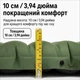 Матрас надувной туристический утолщенный 10 см прочный каремат для путешествий и отдыха с встроенным насосом и подушкой 15 см коврик самонадувающийся компактный складной легкий для авто кемпинга палатки пикника рыбалки похода 190x70x10см - изображение 4