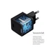 Зарядное устройство ColorWay GaN Mini 25W PD Port PPS USB-C black (CW-CHS052PD-BK) (342450) - изображение 8